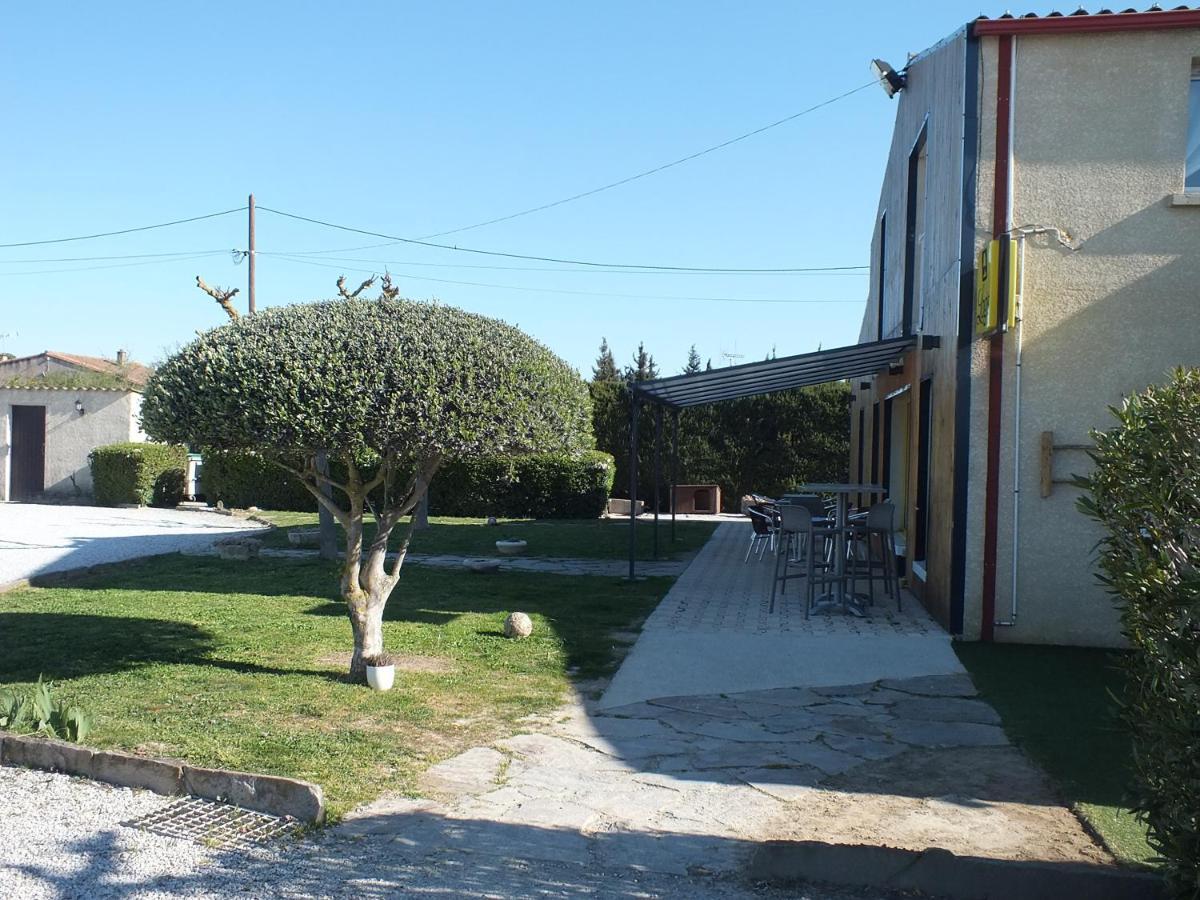 Logis Hotel Restaurant Le Clos Saint Loup Bram Exterior photo