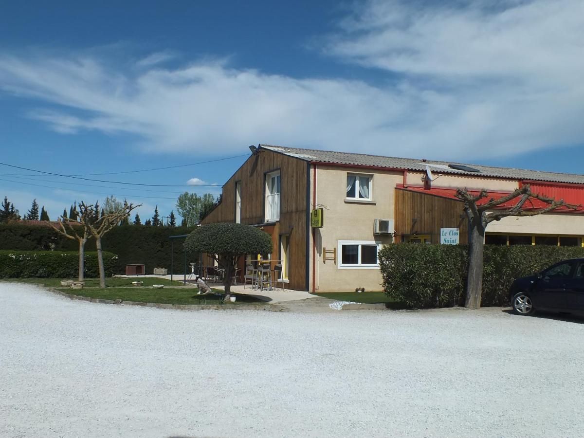 Logis Hotel Restaurant Le Clos Saint Loup Bram Exterior photo