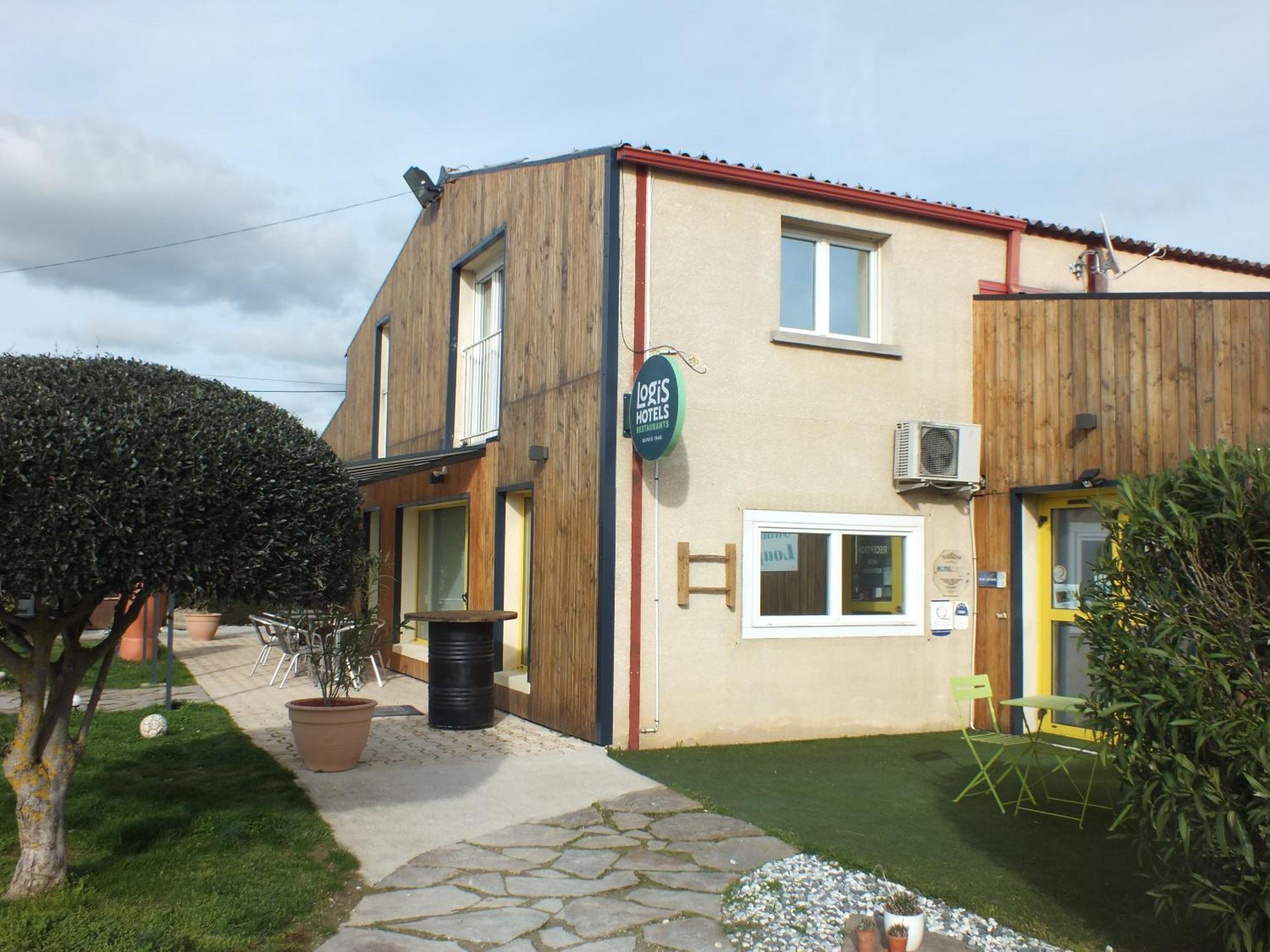 Logis Hotel Restaurant Le Clos Saint Loup Bram Exterior photo