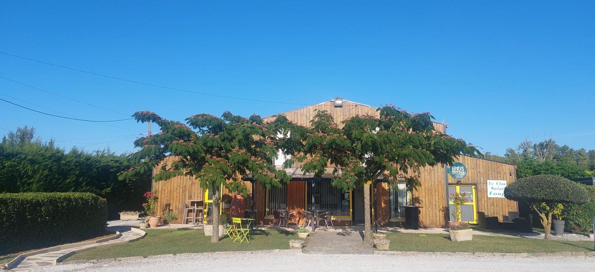 Logis Hotel Restaurant Le Clos Saint Loup Bram Exterior photo